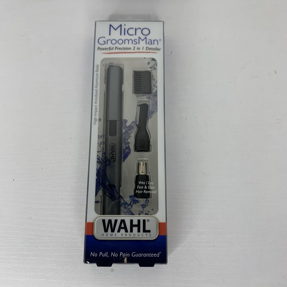 Wahl Micro GroomsMan Lithium Power Precision 2 in 1 Detailer